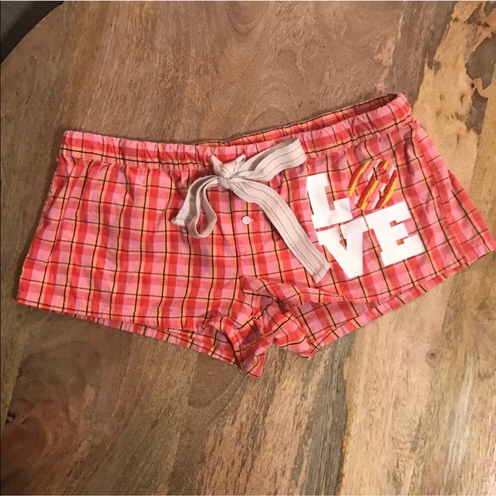 NWOT VIctoria's Secret Pink Pajama Shorts🎀✌️Small